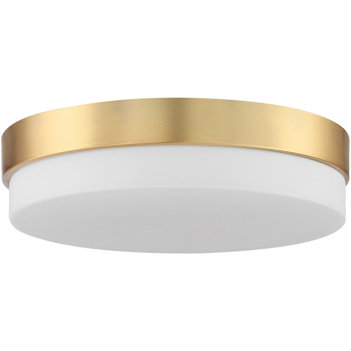 Access Lighting Roma LED Flush Mount Antique Brushed Brass 20826ledd abb opl