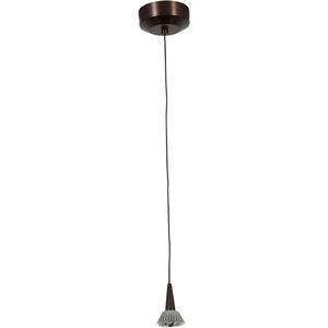 Tungsten LED 3 inch Bronze Pendant Ceiling Light