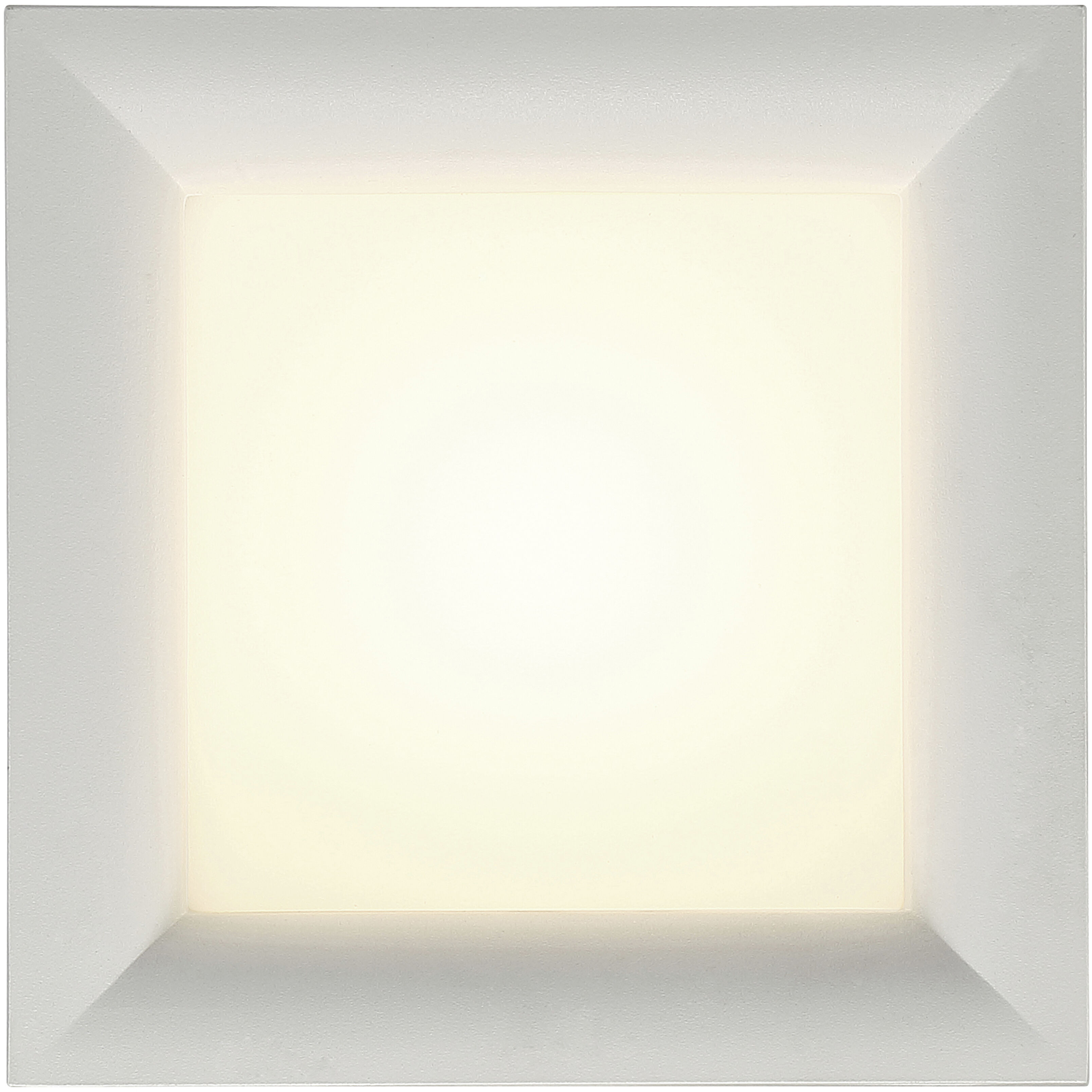 Bloc LED 7 inch White Flush Mount Ceiling Light