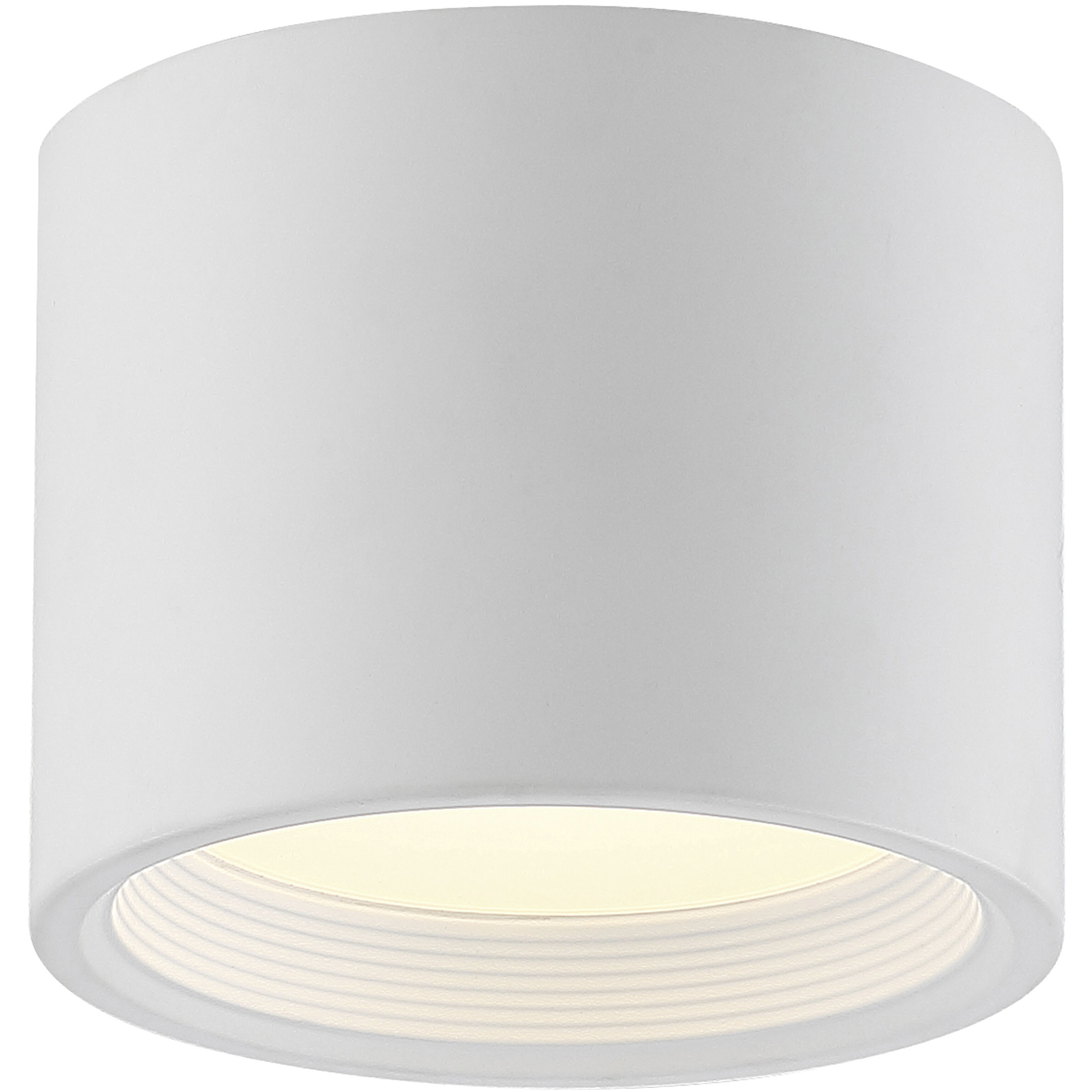 Access 50005LEDD-WH/ACR Reel LED 5 inch White Flush Mount Ceiling Light