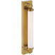 Eliza 4.5 inch Antique Brushed Brass Wall Sconce Wall Light