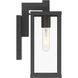 Augusta 1 Light 5 inch Black Wall Sconce Wall Light