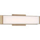 Citi LED 18 inch Antique Brushed Brass LED Vanity Light Wall Light