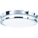 Solero LED 14 inch Chrome Flush Mount Ceiling Light