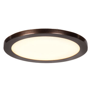 Disc LED 10 inch Bronze Flush Mount Ceiling Light