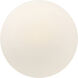 Michelle 7 inch Matte Black Semi Flush Ceiling Light
