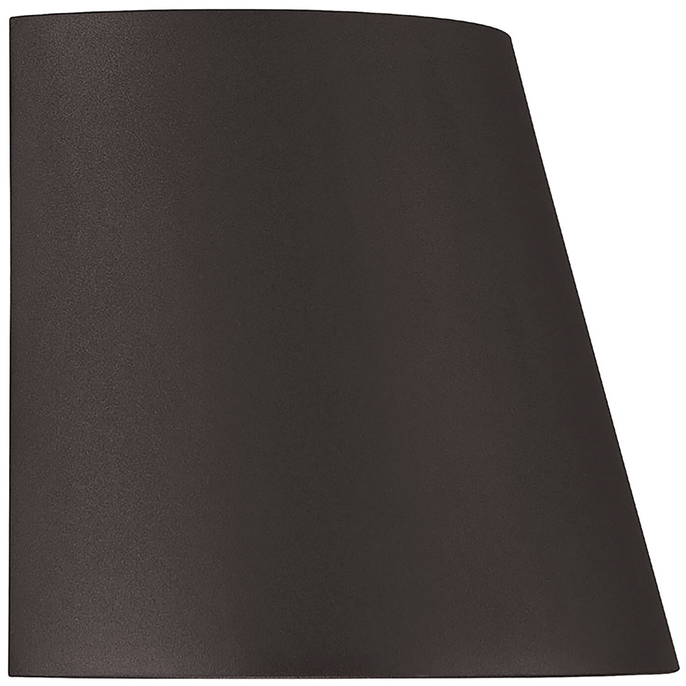 Cone LED 6 inch Bronze Outdoor Wall Sconce