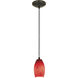 Merlot 1 Light 3.50 inch Pendant