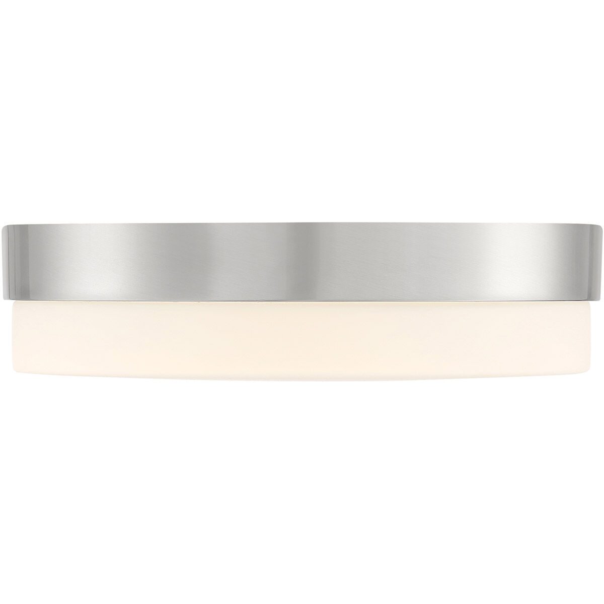 Roma LED 14 inch Brushed Steel Flush Mount Ceiling Light