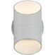 Marino LED 8 inch Satin Outdoor Wall Sconce