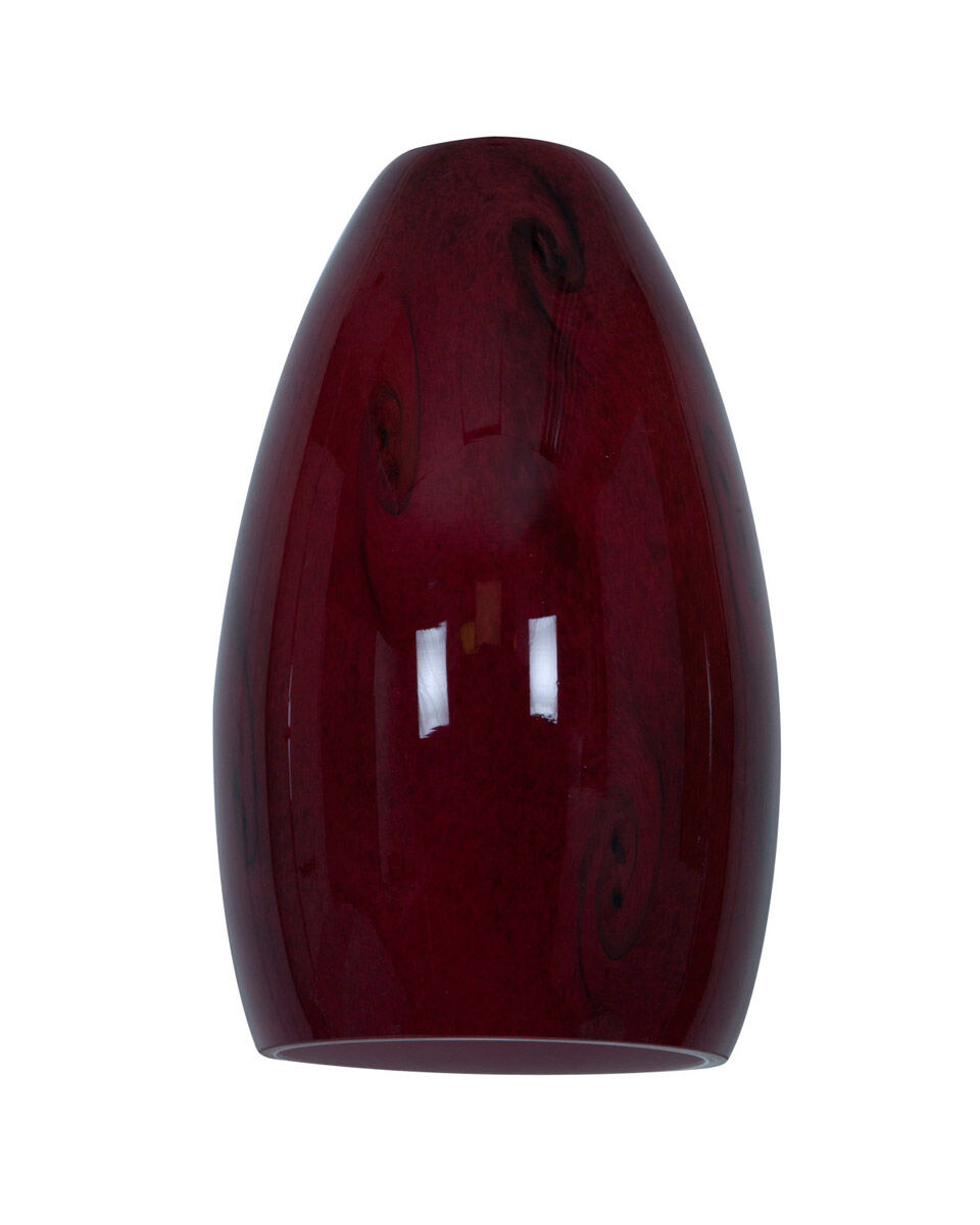 Merlot 5 inch Pendant Ceiling Light in Red