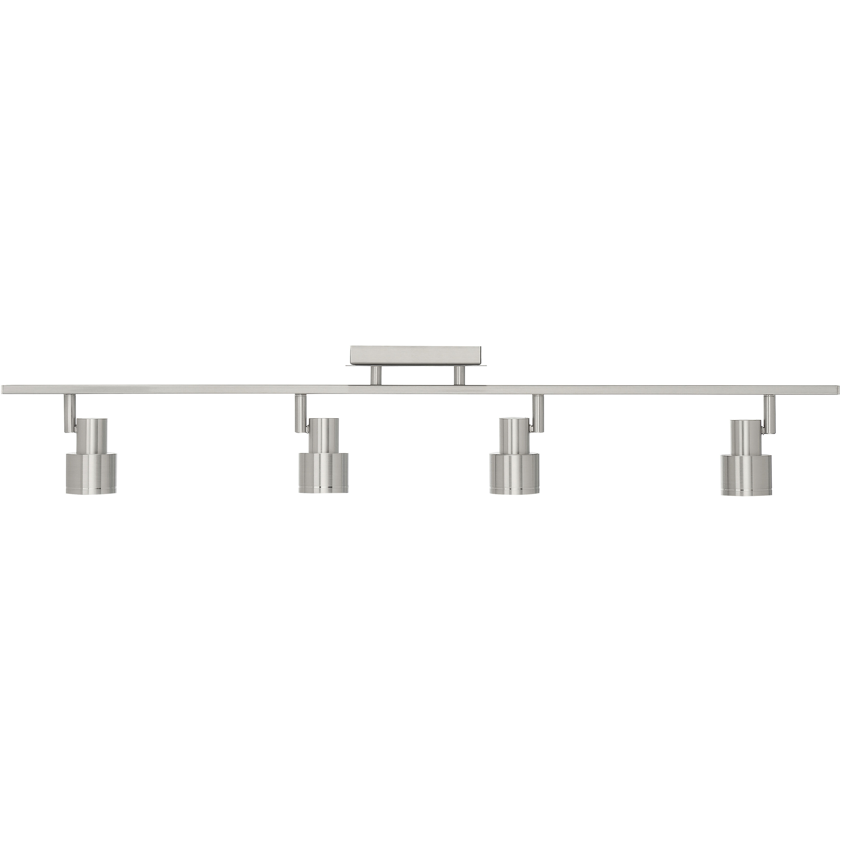 Lincoln 4 Light 120 Brushed Steel Track Ceiling Light