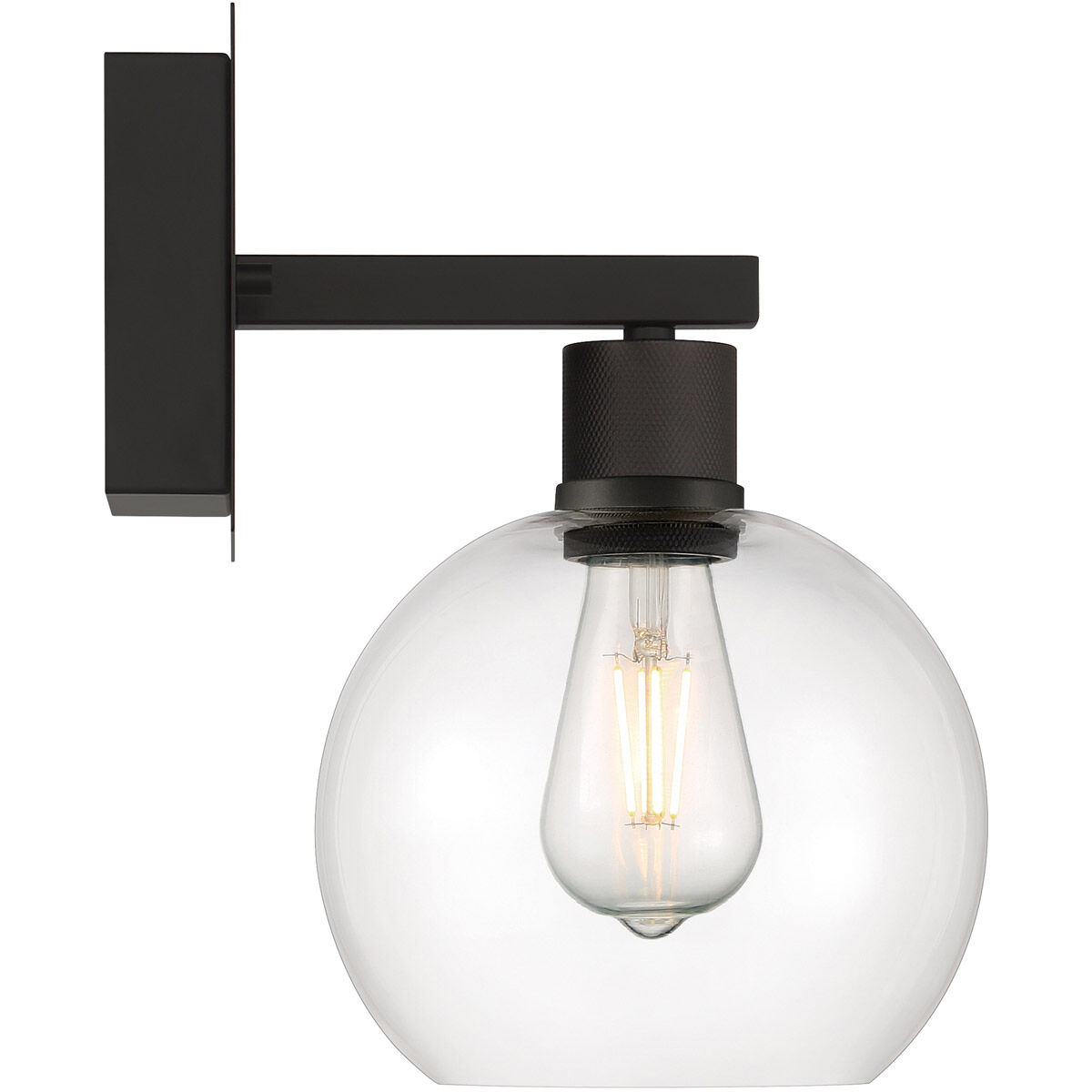 Port Nine LED 8 inch Matte Black Wall Sconce Wall Light