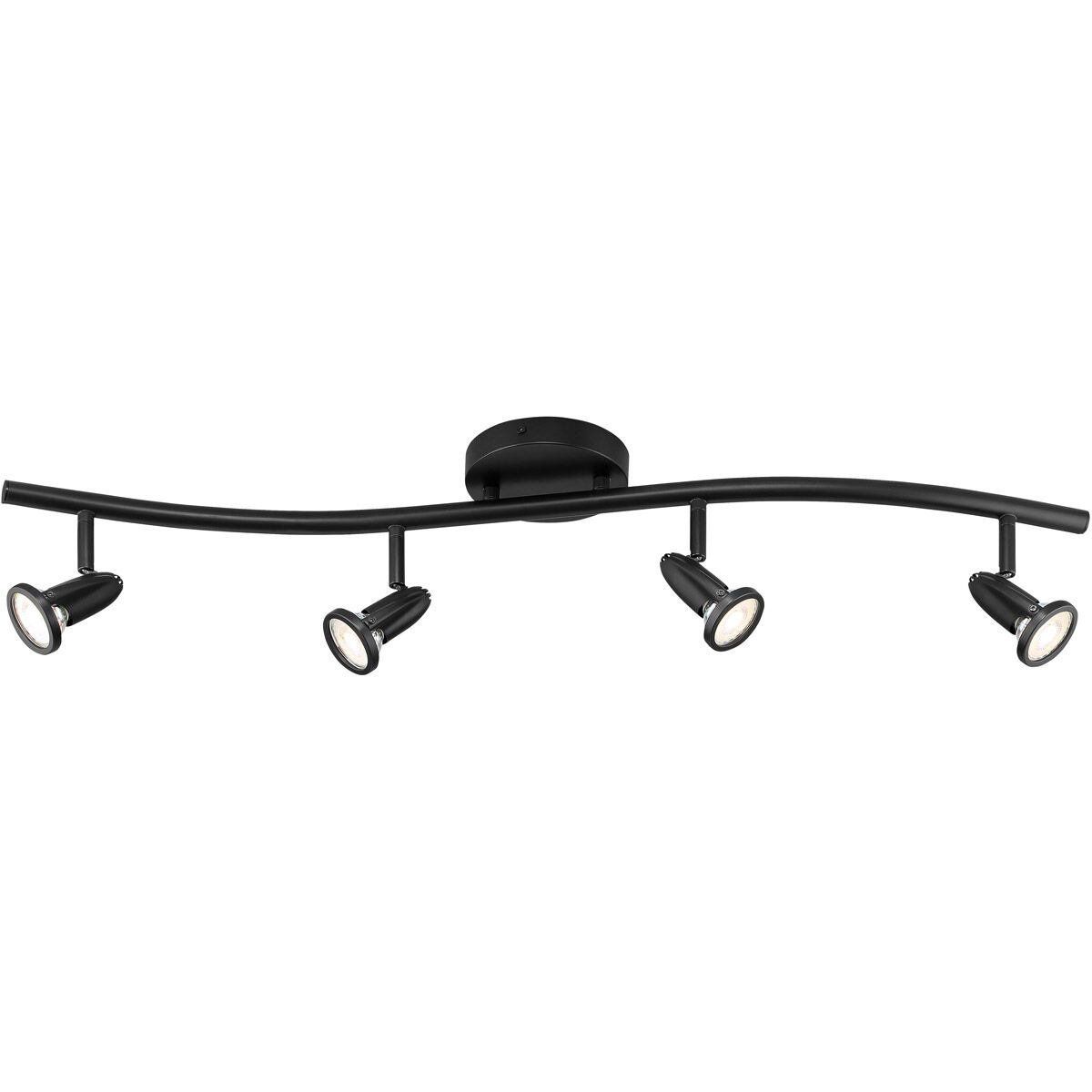 Cobra 4 Light 120 Black Track Ceiling Light