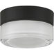 Masso 5 inch Matte Black Flush Mount Ceiling Light