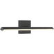 Float 1 Light 18.25 inch Matte Black Bath Vanity Light Wall Light