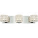 Prizm LED 20 inch Chrome Vanity Light Wall Light