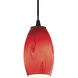 Merlot LED 4 inch Oil Rubbed Bronze Pendant Ceiling Light