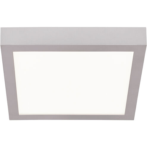 Ulko LED 9 inch SILVER Flush Mount Ceiling Light