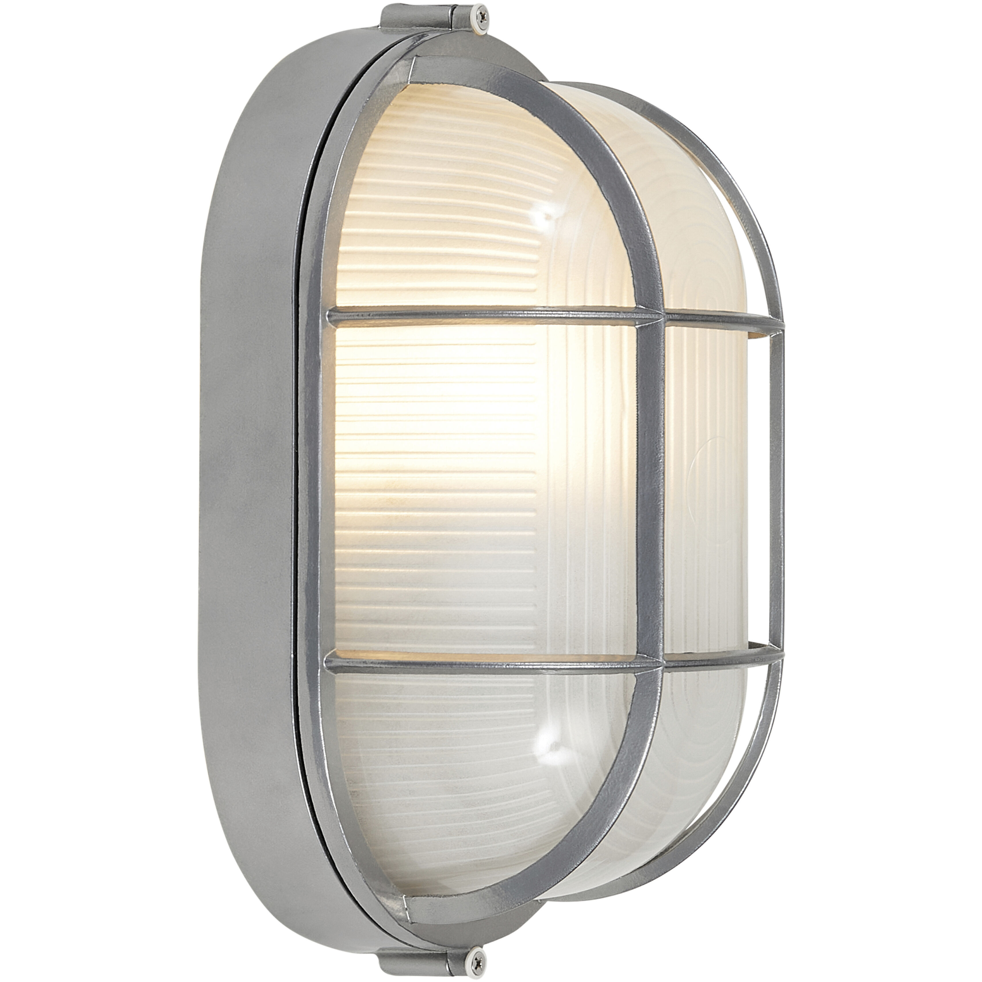 Nauticus 1 Light 6.5 inch Satin Outdoor Wall Sconce in Incandescent