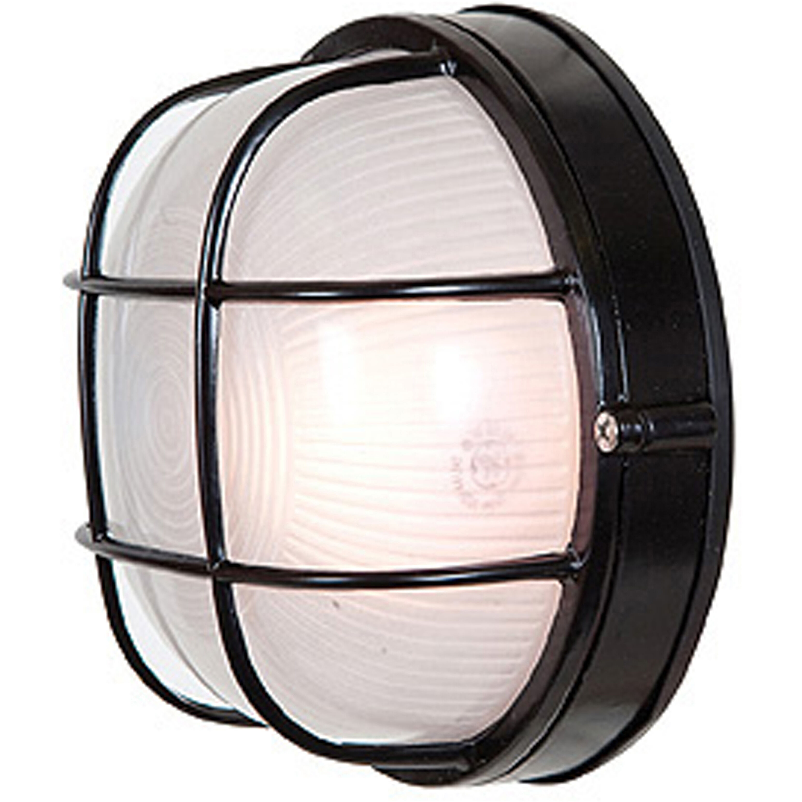 Nauticus LED Black Bulkhead