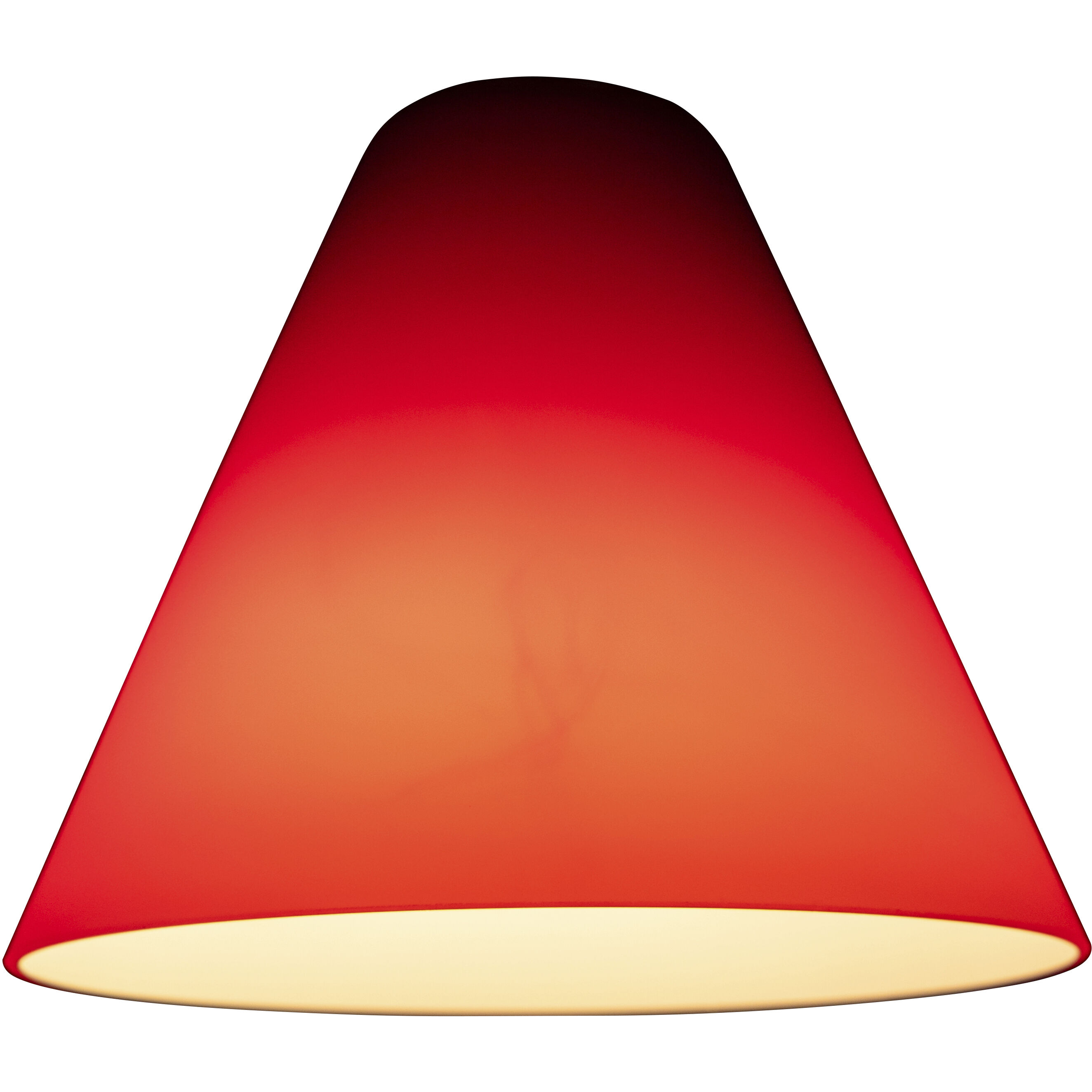 Inari 7 inch Pendant Ceiling Light in Red