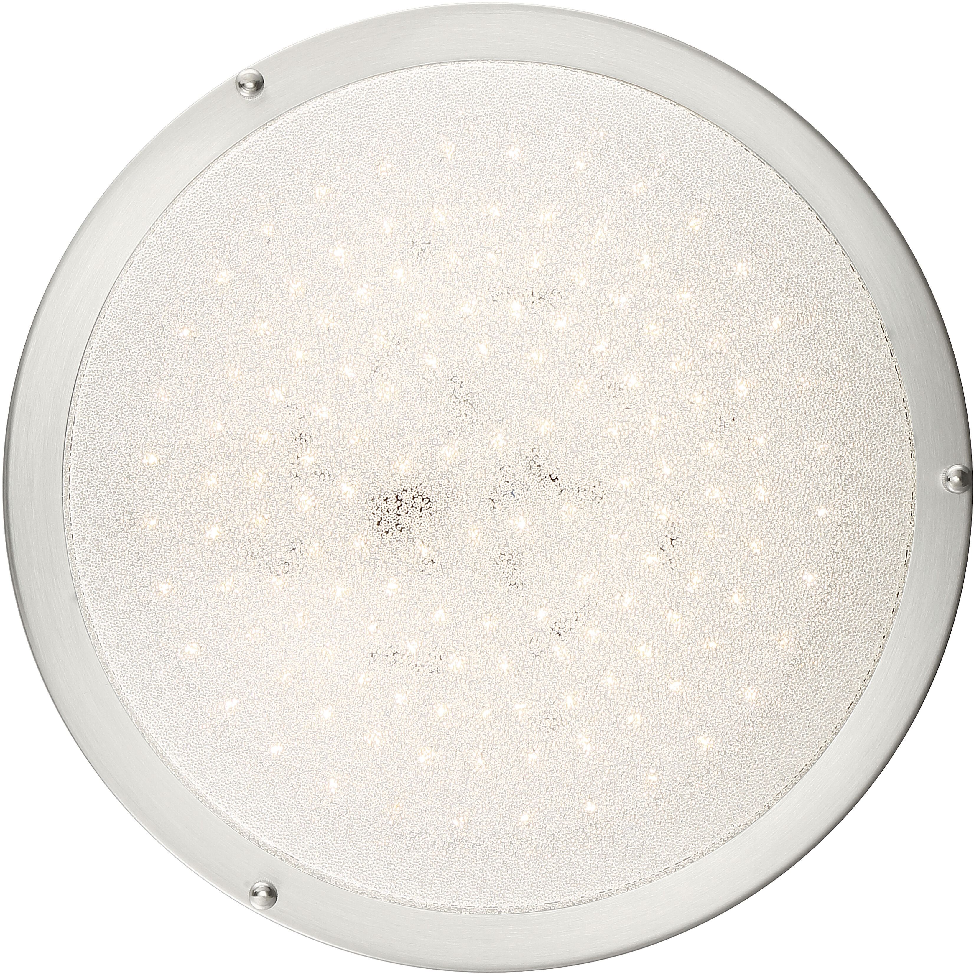 Sparc LED 14 inch Chrome Flush Mount Ceiling Light