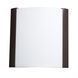 West End LED 15 inch Bronze ADA Wall Light