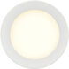 Slim LED 5 inch White Flush Mount Ceiling Light