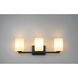 Sienna 21 inch Matte Black Bath Vanity Light Wall Light