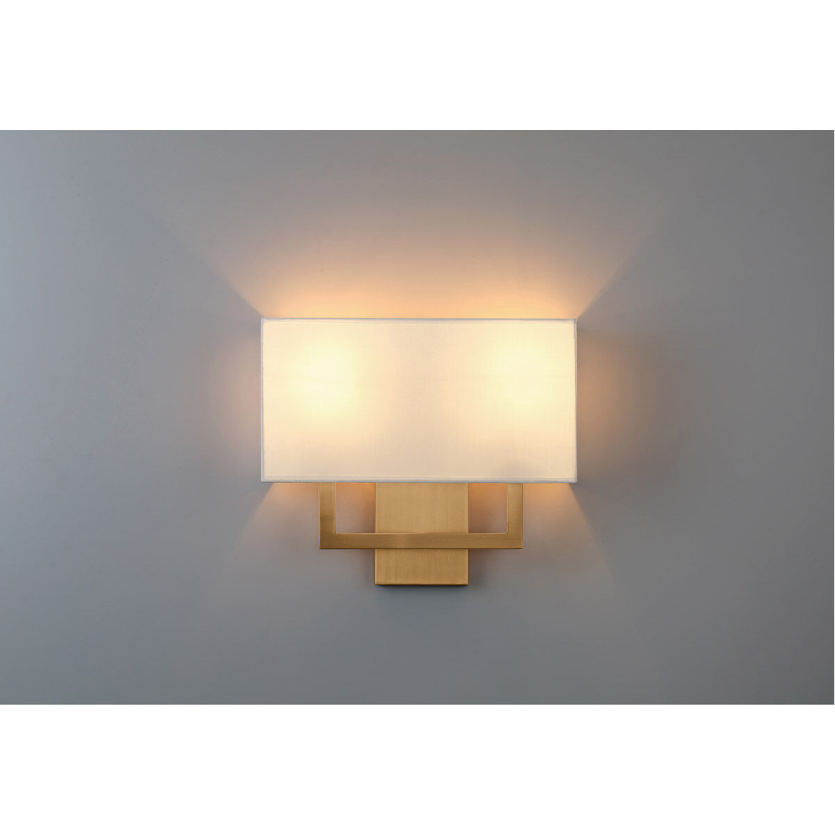 Mid Town LED 15 inch Antique Brushed Brass Wall Sconce Wall Light