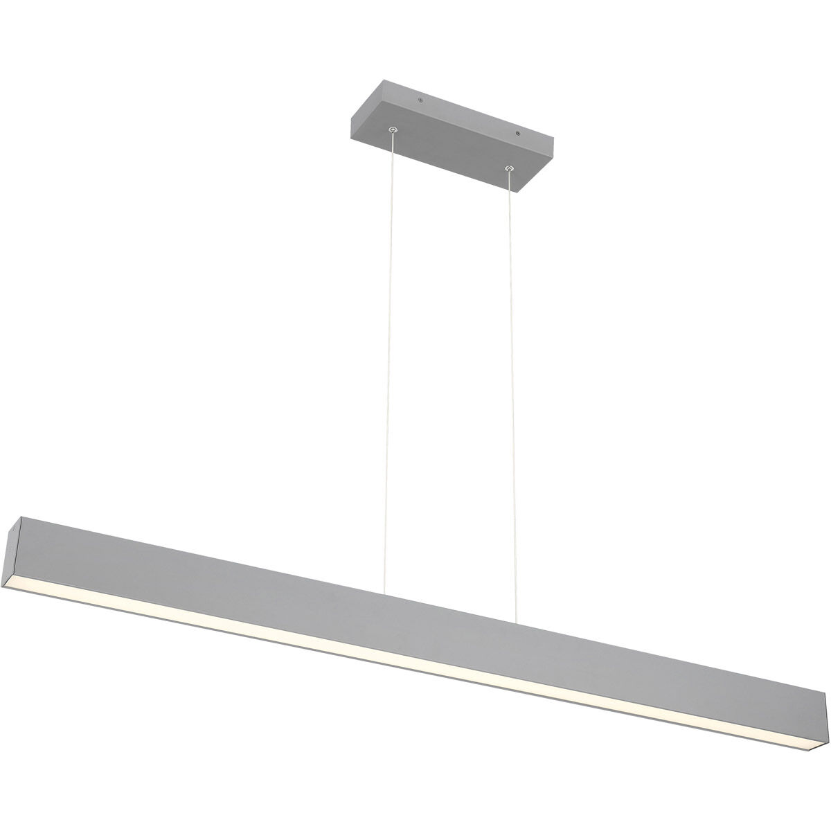 Form Dual LED 2 inch Gray Pendant Ceiling Light
