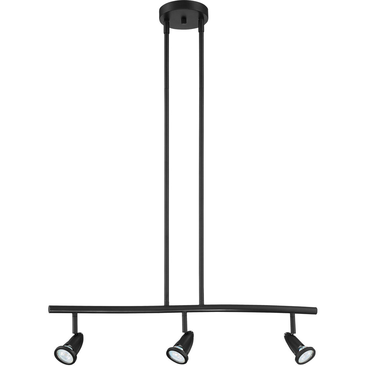 Cobra LED 8 inch Black Pendant - Spotlight Ceiling Light