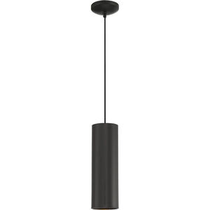 Pilson 5 inch Matte Black Pendant Ceiling Light 