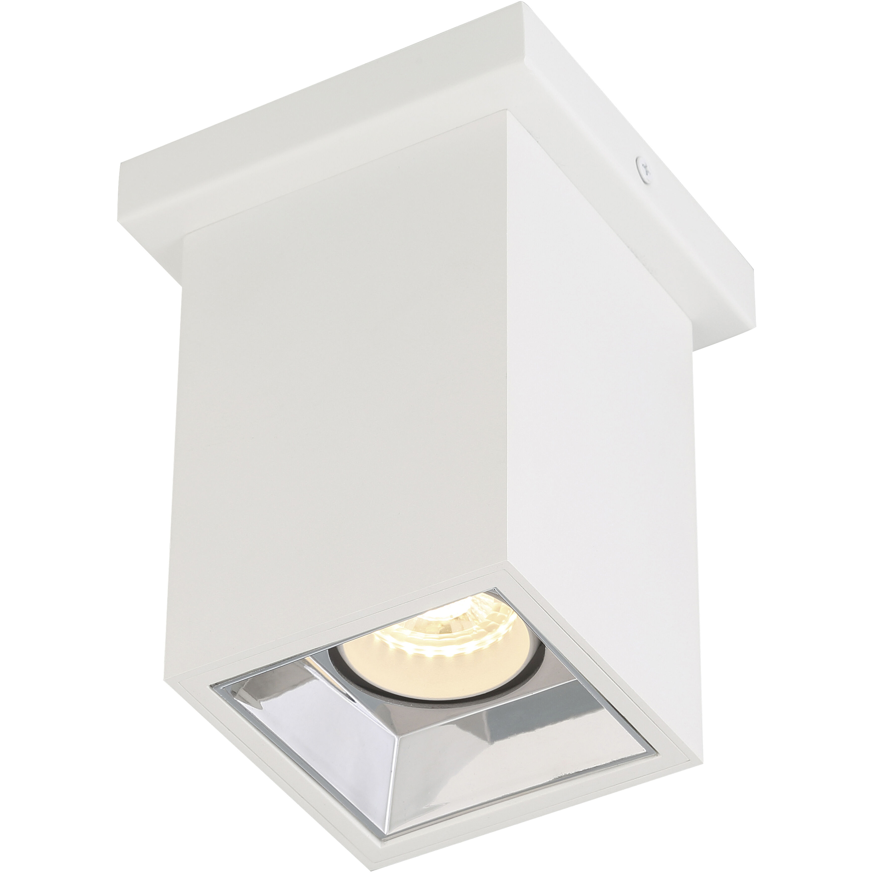 I-Lite 4.25 inch White Flush Mount Ceiling Light