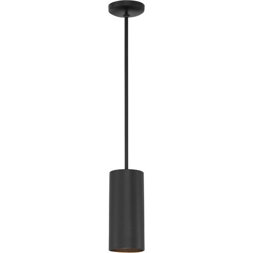 Pilson LED 5 inch Matte Black Pendant Ceiling Light