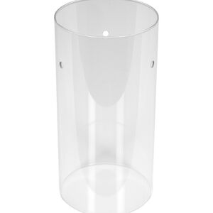 Clear Glass 5 inch Shade, Cylinder