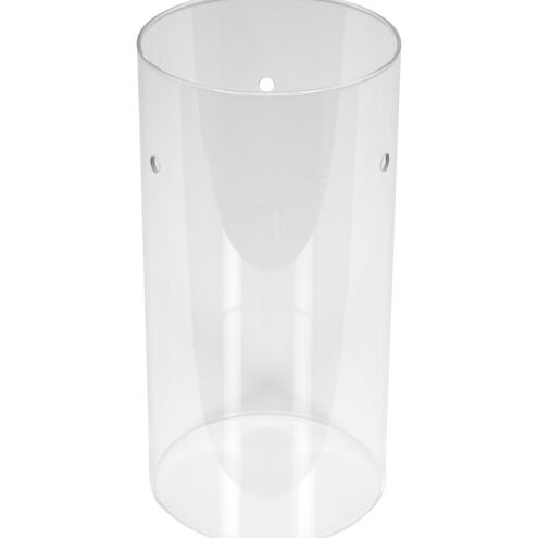 Clear Glass 5 inch Shade, Cylinder