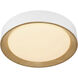 Maddy 17.5 inch Matte White Flush Mount Ceiling Light