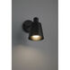 Dalton LED 5 inch Black and Antique Brushed Brass Wall Sconce Wall Light