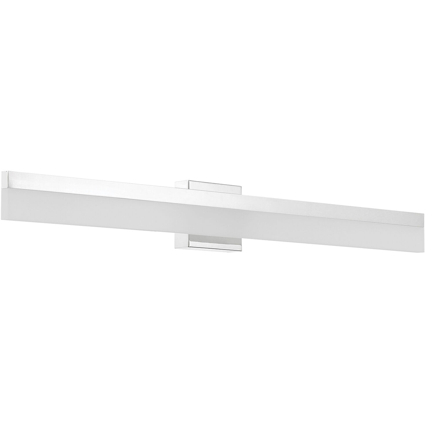 Loft LED 24 inch Chrome and Frosted Bath Vanity Wall Light