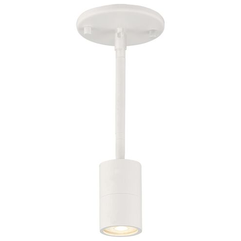Cafe LED 3 inch Matte White Wall Sconce / Flush Mount Wall Light