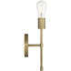 Iconic II LED 5 inch Antique Brushed Brass Wall Sconce Wall Light