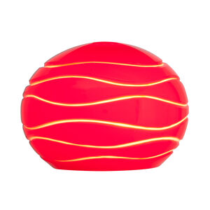 Sphere Red Lined 5 inch Glass Shade