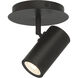 Prado 5 inch Matte Black Flush Mount Ceiling Light