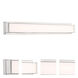 Citi II LED 24 inch Brushed Steel Bath/Vanity Wall Light