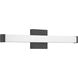 Maxx 24 inch Matte Black Bath Vanity Light Wall Light