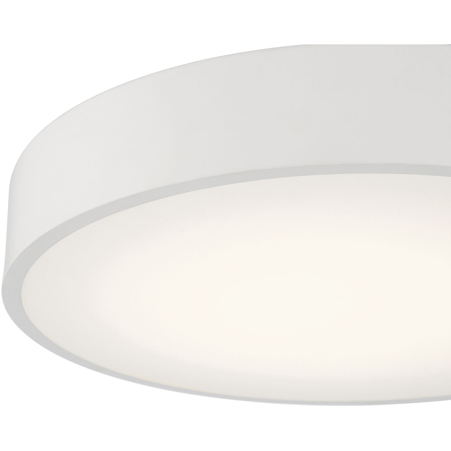 Como LED 21.75 inch White Flush Mount Ceiling Light