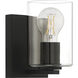 Oslo LED 4.5 inch Matte Black Bath/Vanity Wall Light