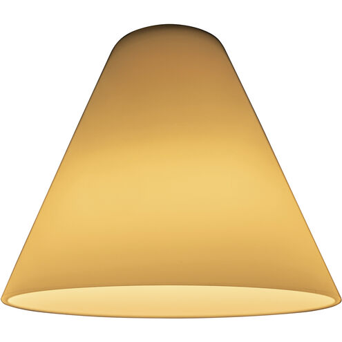 Inari Silk Glass 7 inch Pendant Glass Shade in White
